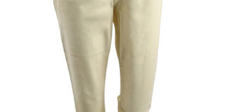 Free People Women's Velvet Skinny Pants Natural Size 29