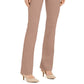 Alfani Women's Petite Hardware-Waist Trouser Pants Dark Pink Size 6 P