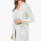 JM Collection Women's Petite Open-Front Cardigan Natural Size Petite X-Large
