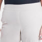 NY Collection Women's Plus Size Pull-On Capri Pants Beige Size 20