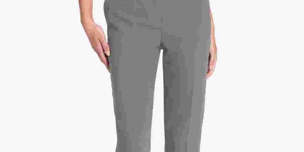 DKNY Women's Skinny Wear To Work Pants Gray Size 6