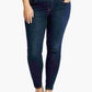 Levi's Women's Plus Size Dark Delight Wash Jeggings Dark Blue Size 24W
