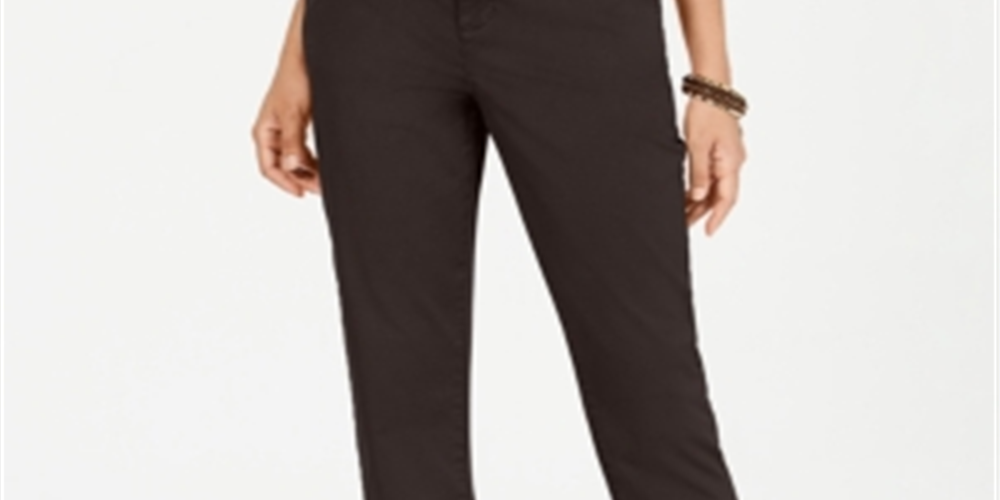 Style & Co Women's Chino Pants Brown Size 10