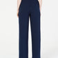 Bar III Women's Wide Leg Tie Front Pants Dark Blue Size XX-Large