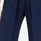 Bar III Women's Wide Leg Tie Front Pants Dark Blue Size XX-Large