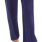 Bar III Women's Wide Leg Tie Front Pants Dark Blue Size XX-Large