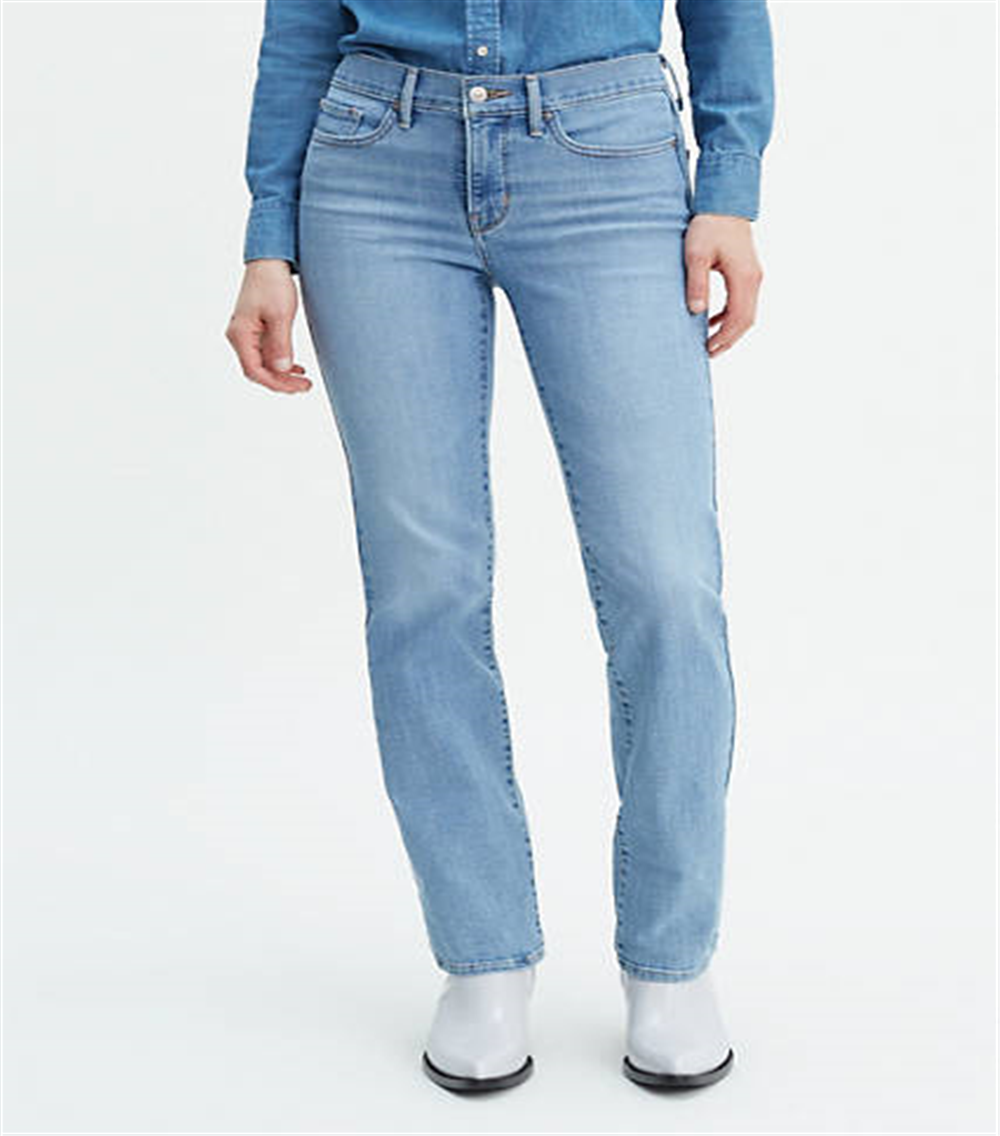 Levi's Women's 314 Shaping Straight Jeans Blue Size 27X28