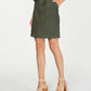INC International Concepts Women's Tie Above the Knee Pencil Skirt Green Size Large
