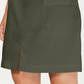 INC International Concepts Women's Tie Above the Knee Pencil Skirt Green Size Large