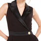 Vince Camuto Women's Sleeveless V Neck Evening Jumpsuit Black Size 2