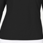 Karen Scott Women's Cotton Layered Look Top Black Size Medium