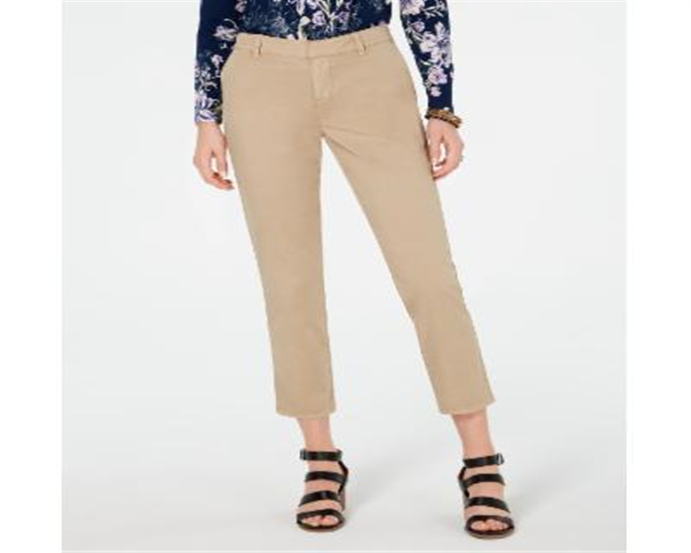 Style & Co Women's Chino Pants Brown Size 8