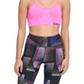 DKNY Women's Sport Seamless Strappy Low Impact Sports Bra Pink Size X-Large