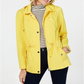 Charter Club Women's Anorak Rain Jacket Yellow Size Petite Small