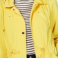 Charter Club Women's Anorak Rain Jacket Yellow Size Petite Small