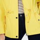 Charter Club Women's Anorak Rain Jacket Yellow Size Petite Small