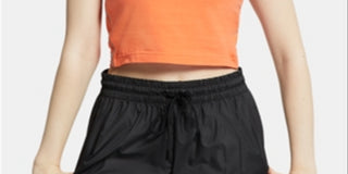 Nike Women's Top Orange Size Small