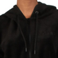 DKNY Women's Athleisure Fitness Hoodie Black Size Medium