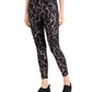ID Ideology Women's Printed Leggings Black Size Large