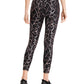 ID Ideology Women's Printed Leggings Black Size Large