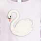 First Impressions Baby Girl's Swan Ruffle Dress Purple Size 24MOS