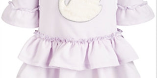 First Impressions Baby Girl's Swan Ruffle Dress Purple Size 24MOS