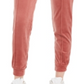 Planet Gold Junior's Exposed Seam Jogger Pants Red Size Large