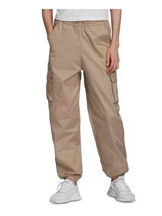 Adidas Women's Cargo Track Pants Brown Size Medium