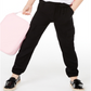 Epic Threads Little Girl's Cargo Jogger Pants Black Size 5