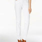 INC International Concepts Men's Slim Fit Straight Leg Low Rise Jeans White Size 4