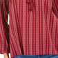 Style & Co Women's Striped Textured Top Beige- Size Petite Small