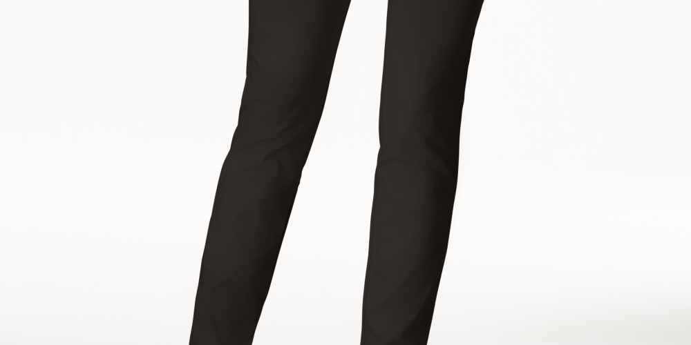 Charter Club Women's Slim Leg Pants Black Size 22X5