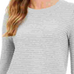 Charter Club Women's Colorblocked Ottoman Sweater Gray Size XX-Large