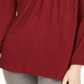Style & Co Women's Lace Shoulder Top Red Size PP