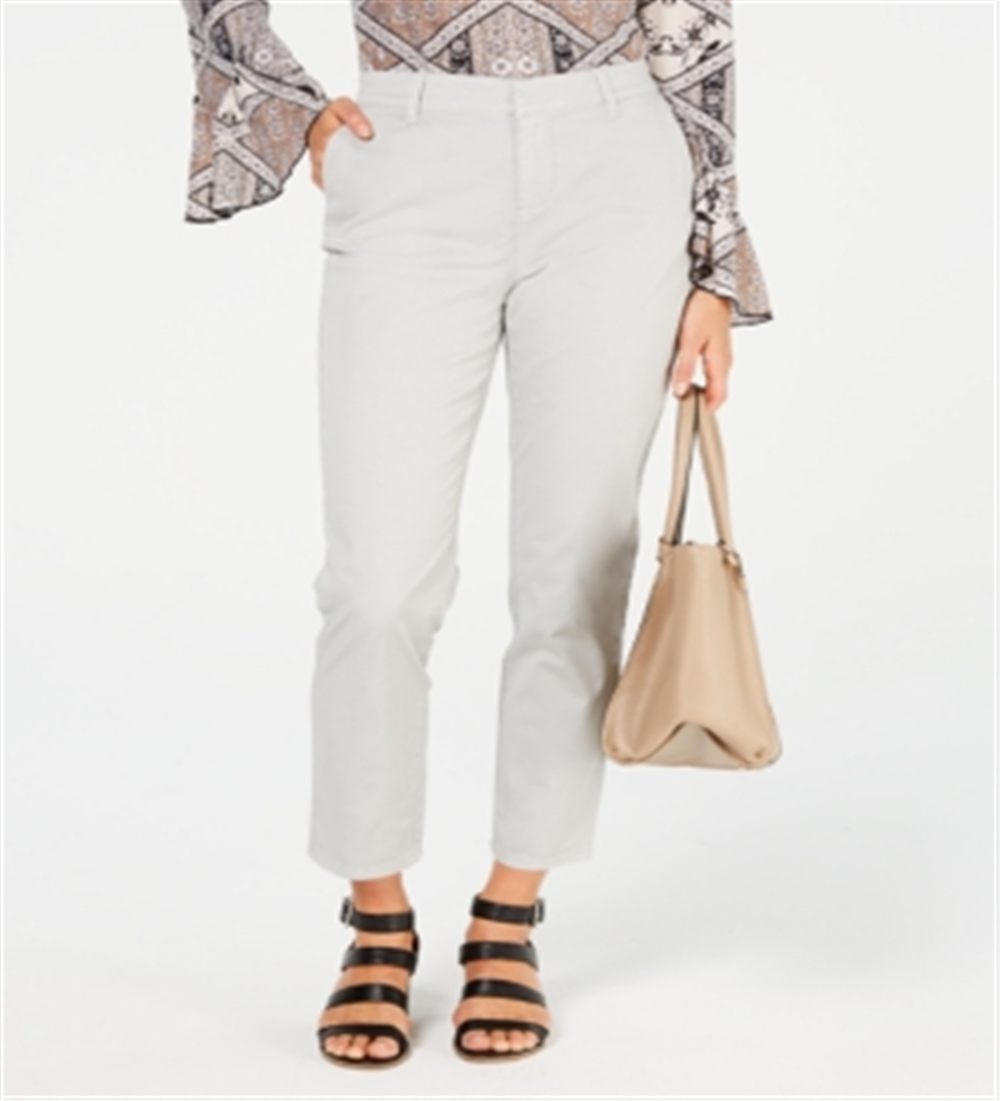 Style & Co Women's Chino Pants Gray Size 6