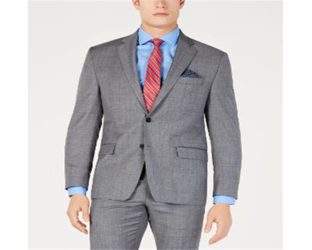 Ralph Lauren Men's Classic Fit  Stretch Suit Jacket Gray Size 42 S