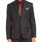 Bar III Men's Wool Blend Slim Fit Suit Jacket Gray Size 36