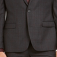 Bar III Men's Wool Blend Slim Fit Suit Jacket Gray Size 36