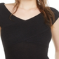 Bar III Women's Bodysuit Black Size Small