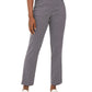 JM Collection Women's Patterned Pants Blue Size Petite Large