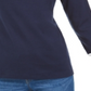 Karen Scott Women's Contrast Trim Cotton Top Blue Size Medium