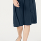 Charter Club Women's Solid MIDI Dress Blue Size Petite XL