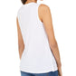 Style & Co Women's Button Down Tank Top White Size Small