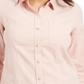 Charter Club Women's Button Down Cotton Corduroy Shirt Pink Size Petite XL