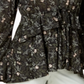 Style & Co Women's Printed Babydoll Top Black Size X-Small