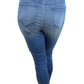 INC International Concepts Women's Skinny Jeans Blue Size 16