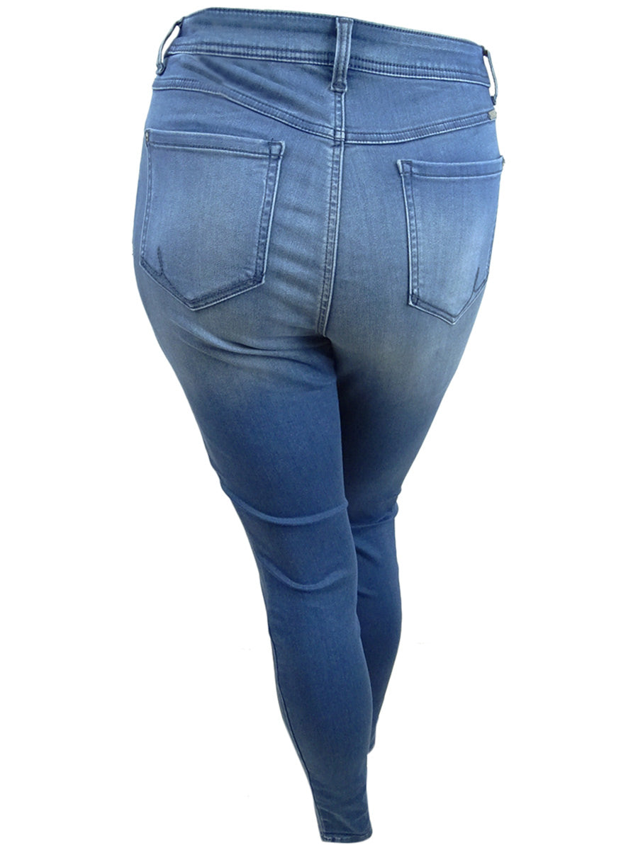 INC International Concepts Women's Skinny Jeans Blue Size 16