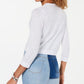 Tommy Hilfiger Women's Pointelle Cardigan White Size Medium