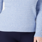 Karen Scott Women's Cotton Baby Cable Knit Sweater-Gray Size X-Large