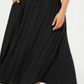 Style & Co Women's Knit Maxi Skirt Black Size Petite M
